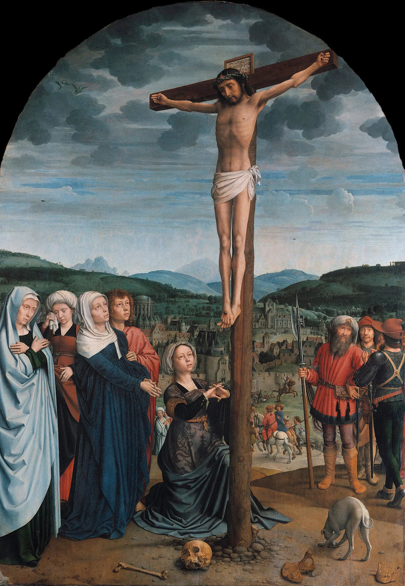 The Christ on the Cross - Gérard David