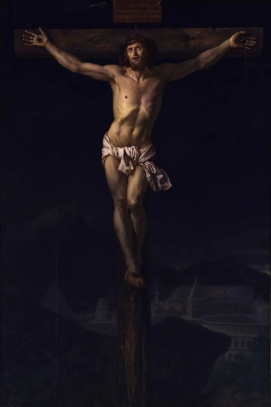 The Christ on the Cross - Jacques-Louis David