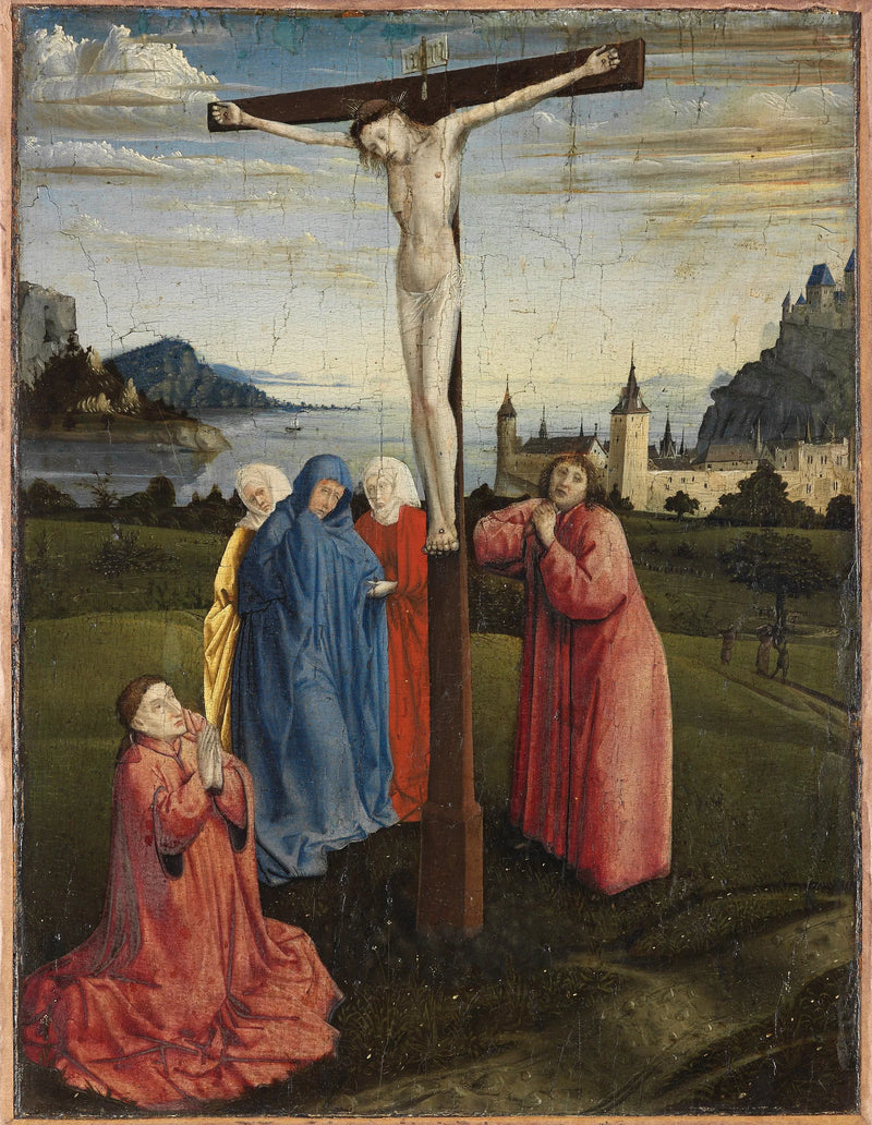 The Christ on the Cross - Konrad Witz