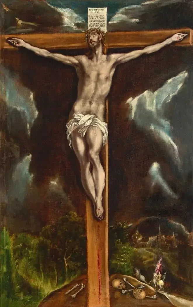 The Christ en croix (Toledo) - El Greco
