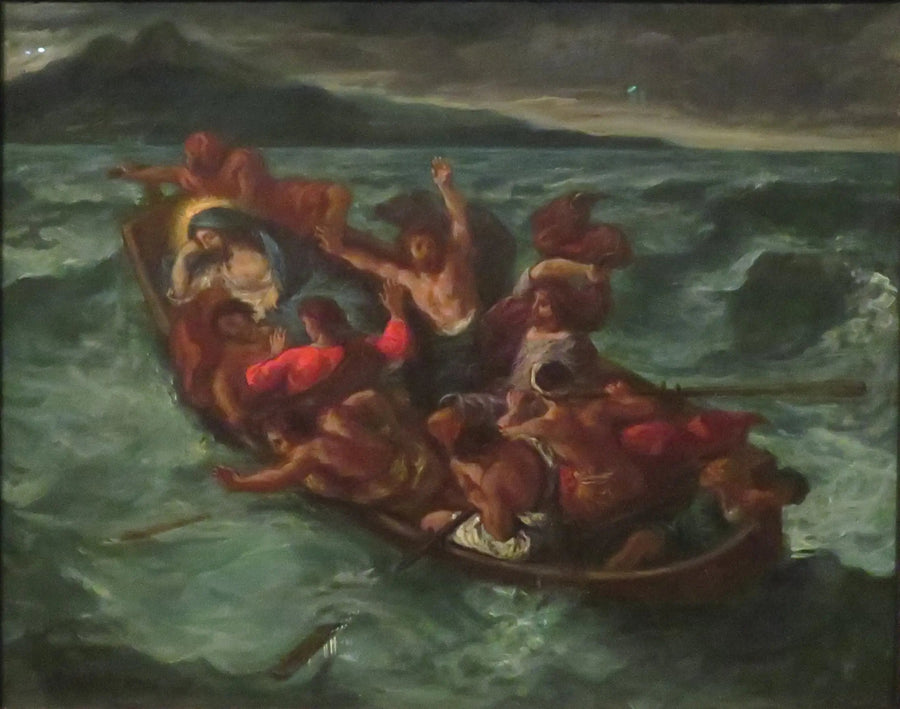 The Sleeping Christ during the Storm - Eugène Delacroix