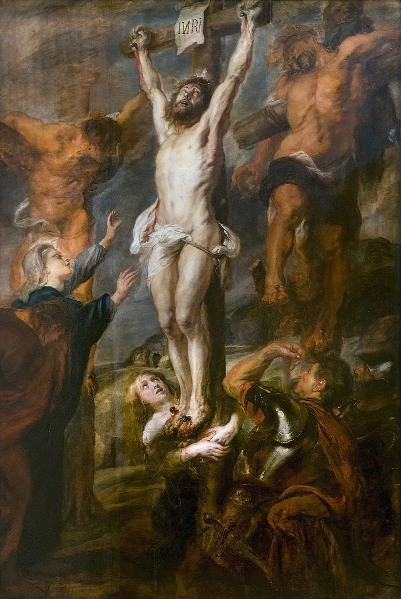 Christ Between the Two Thieves - Peter Paul Rubens