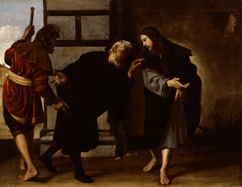 Christ and Two Disciples on the Road to Emmaus - Alonso Cano