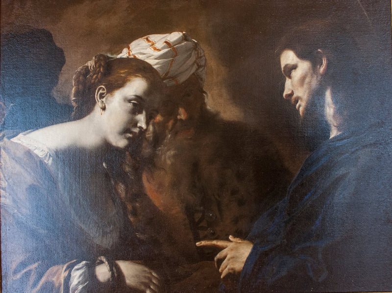 The Christ and the Woman Caught in Adultery - Mattia Preti