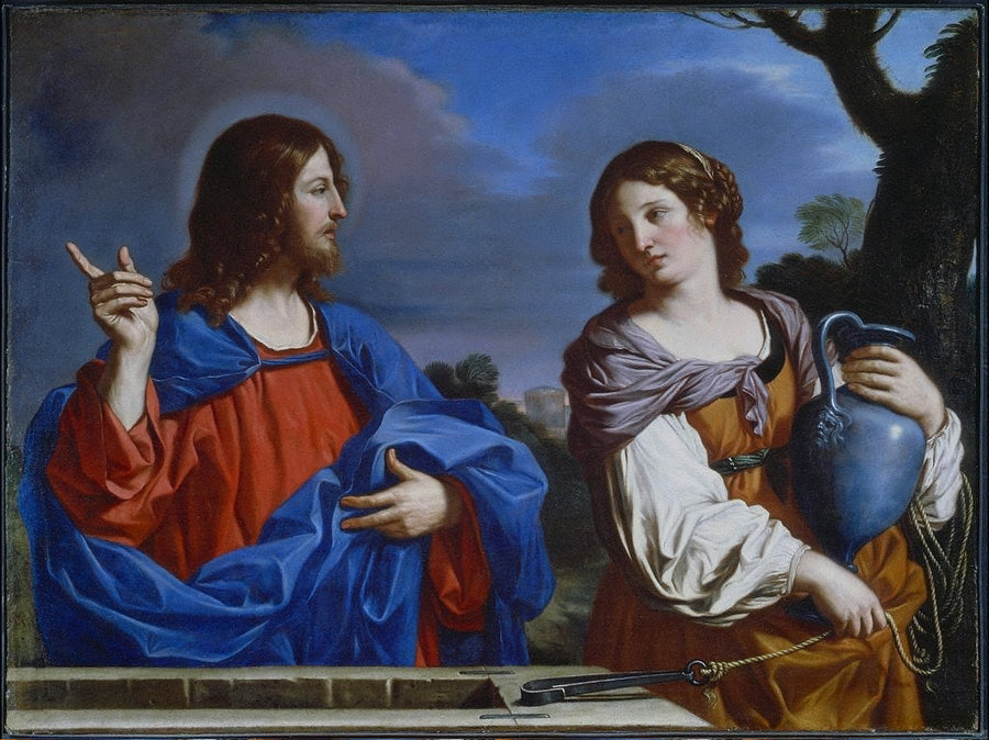 The Christ and the Samaritan Woman - Guercino