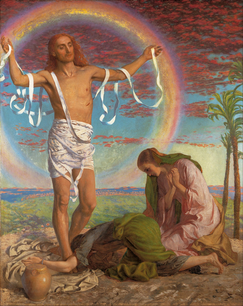 The Christ and the Two Marys - William Holman Hunt