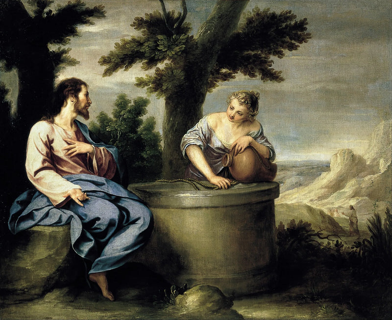 The Christ and the Samaritan - Alonso Cano
