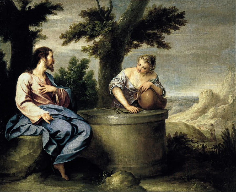 The Christ and the Samaritan - Alonso Cano