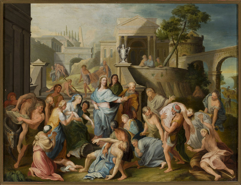 The Christ Healing the Sick - Jean-Baptiste Jouvenet