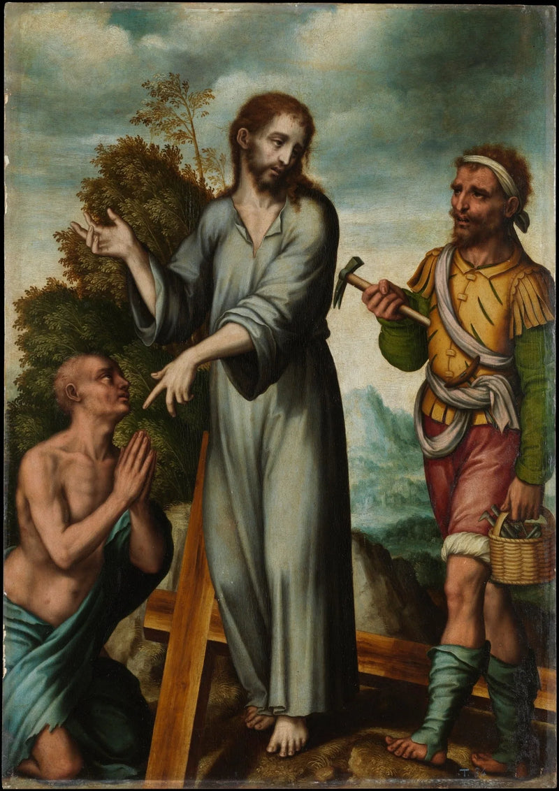 The Christ Justifying His Passion - Luis de Morales