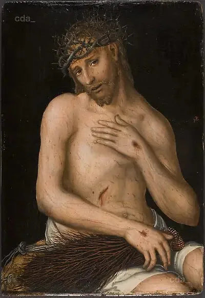 The Christ, the man of sorrow - Lucas Cranach the Elder