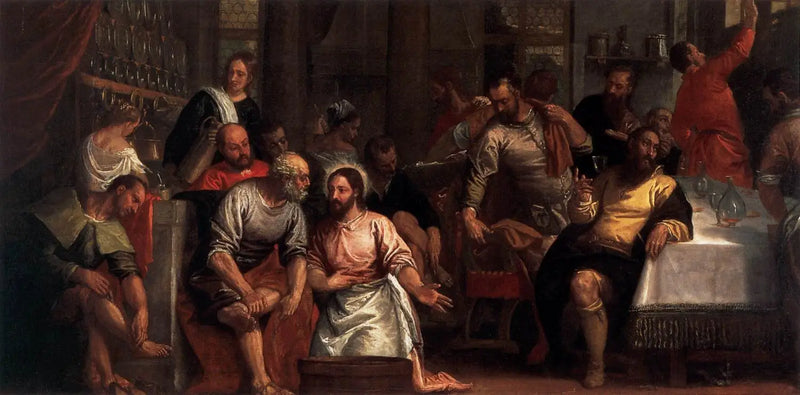 The Christ washing the disciples' feet - Paul Véronèse