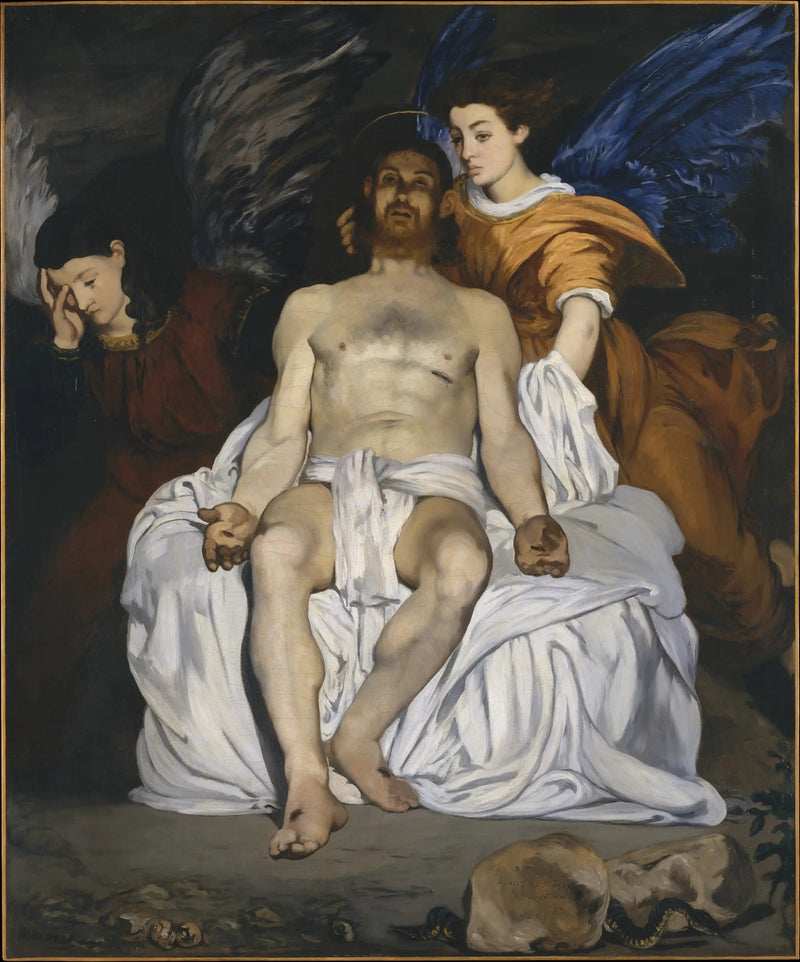The Dead Christ and the Angels - Édouard Manet