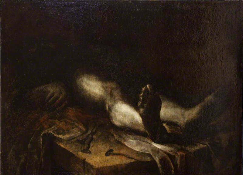 The Dead Christ - Ludovico Carracci