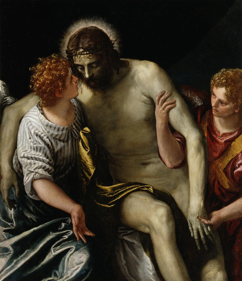 The Dead Christ Supported by Two Angels - Paul Véronèse