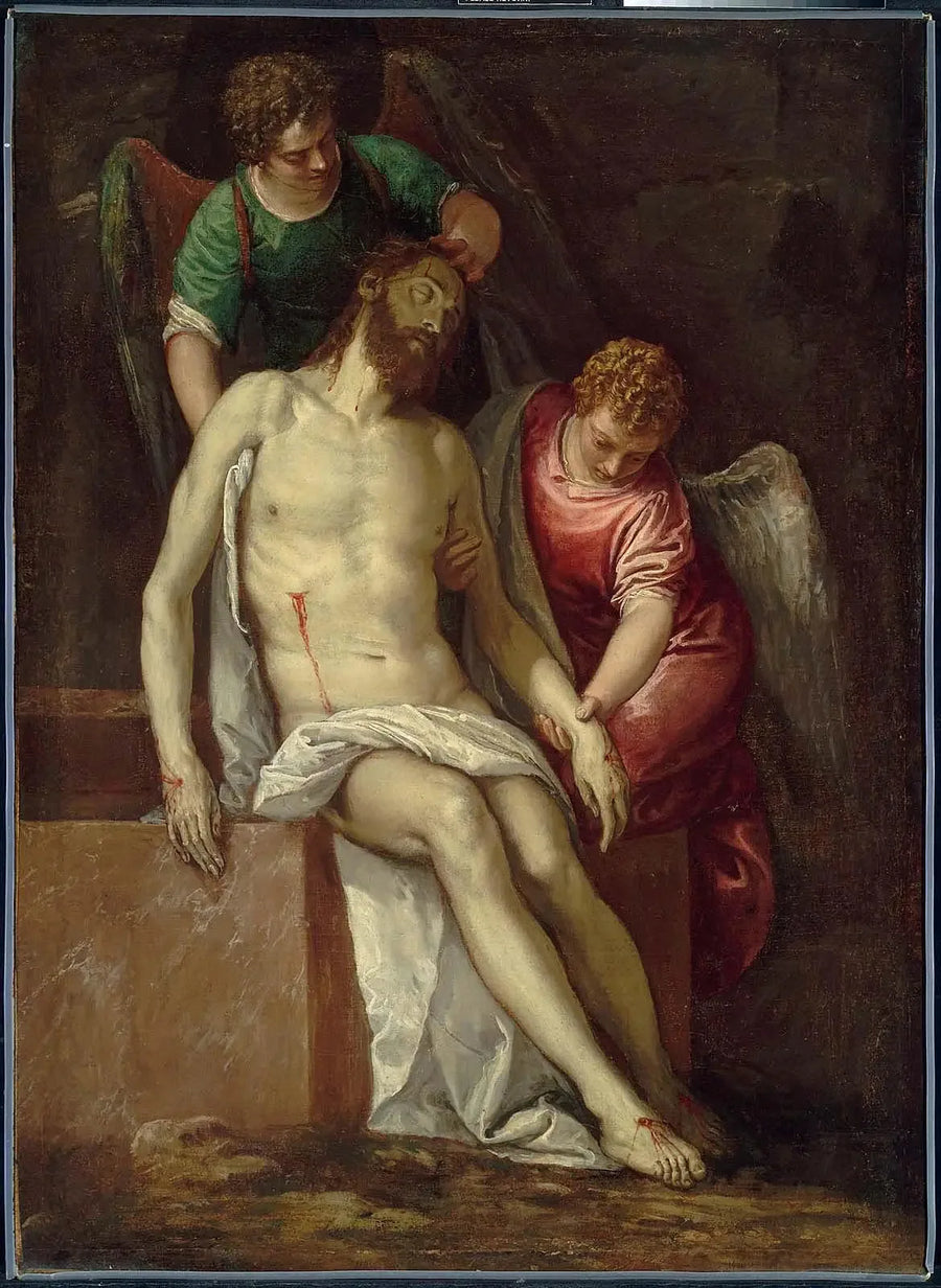 The Dead Christ Supported by Angels - Paul Véronèse