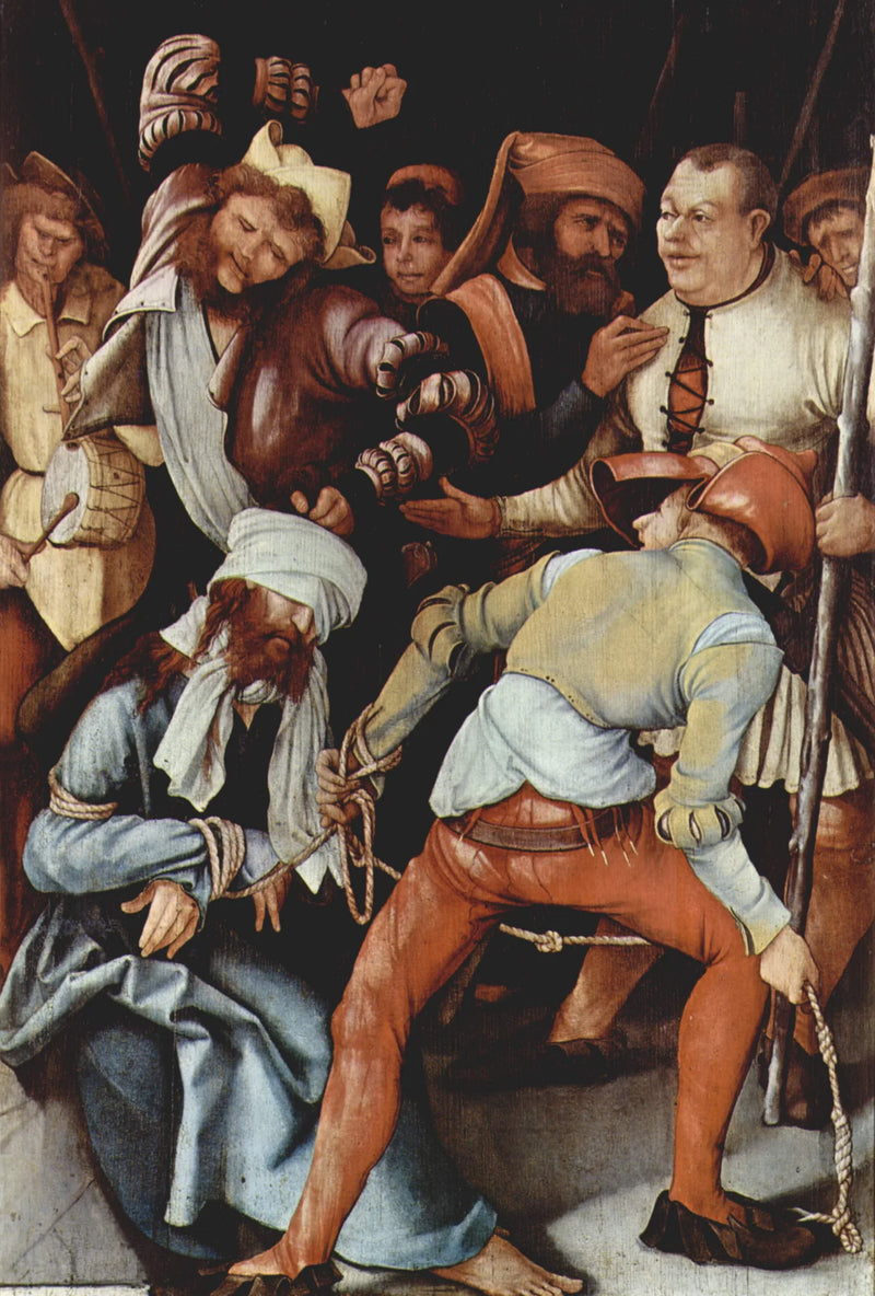 The Outraged Christ - Matthias Grünewald
