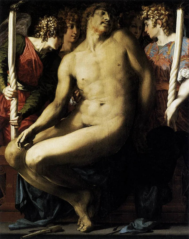 The Christ among the Angels - Rosso Fiorentino