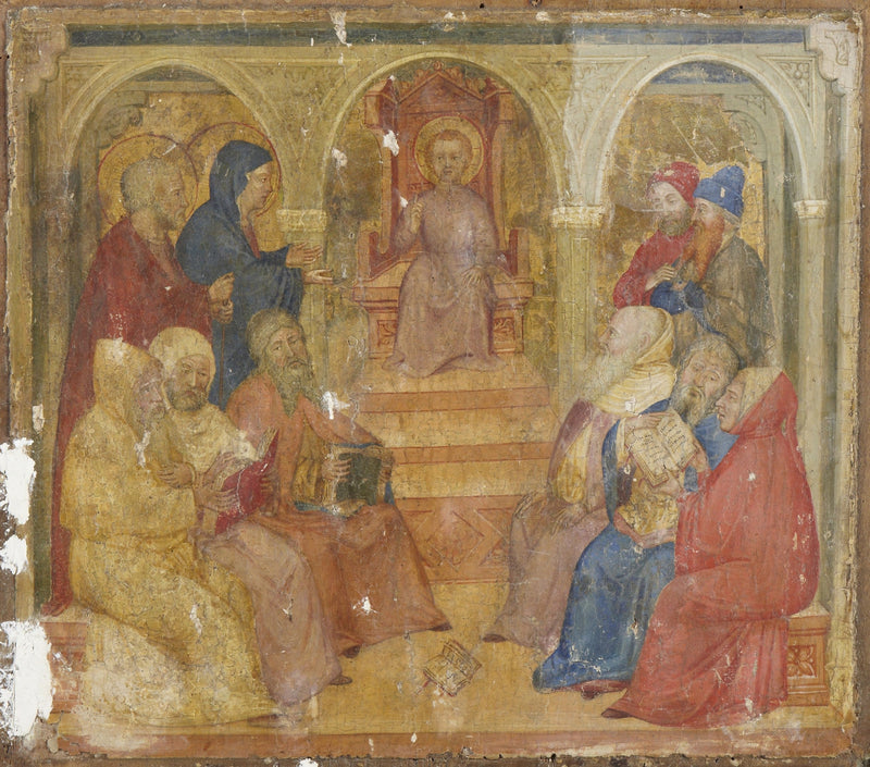 The Christ among the Doctors - Altichiero da Zevio