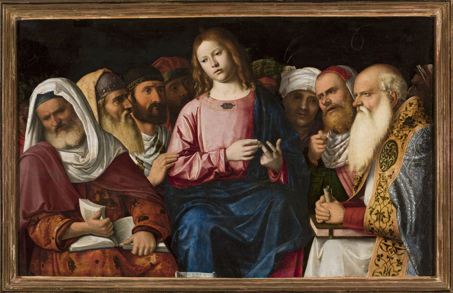 The Christ among the Doctors - Cima da Conegliano