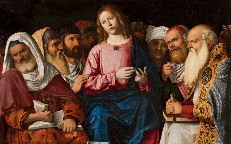 Christ among the Doctors (detail). - Cima da Conegliano