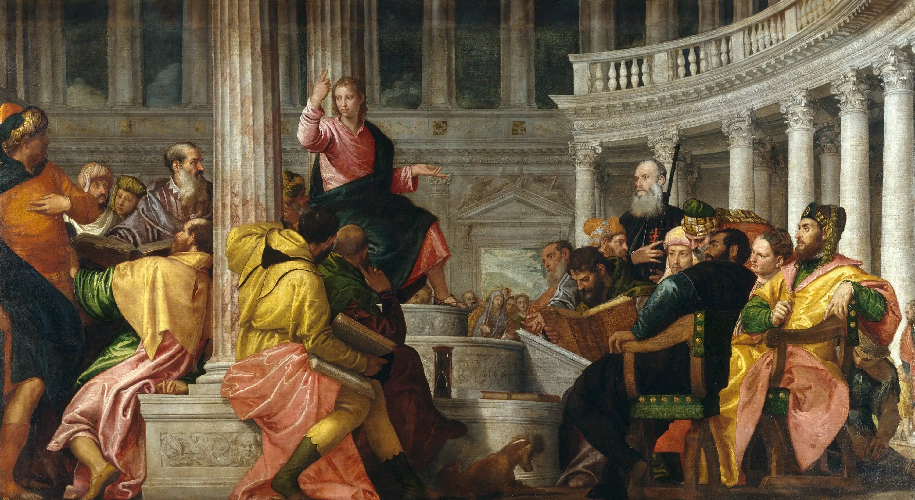 Le Christ parmi les docteurs - Paul Véronèse - Alpha Reproduction