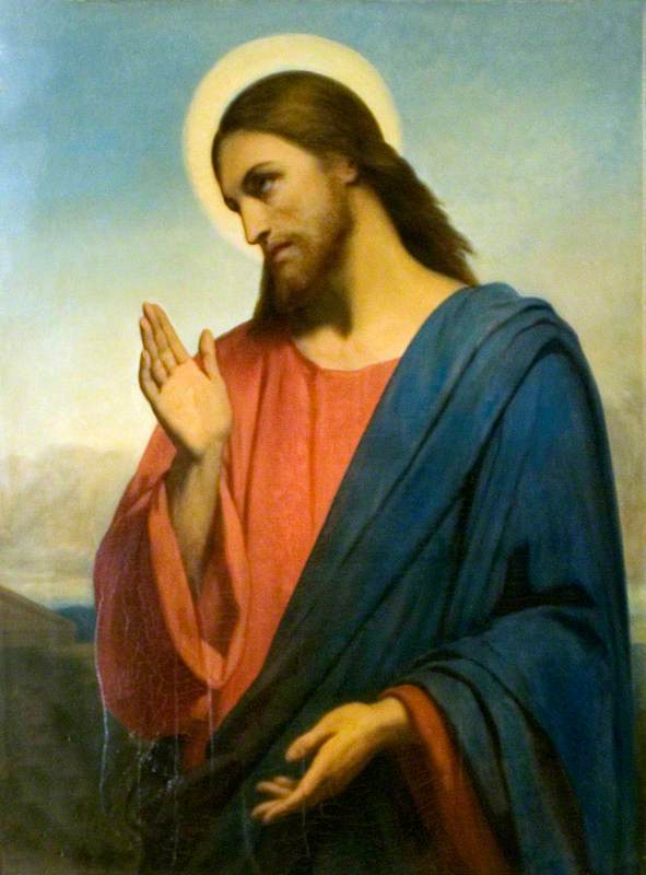 The Christ pleurant sur Jérusalem - Ary Scheffer