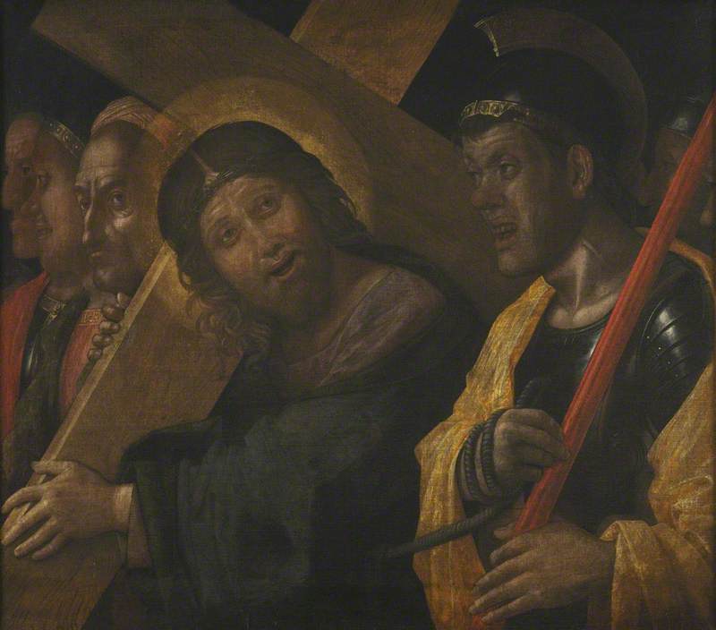 The Christ carrying the cross - Andrea Mantegna