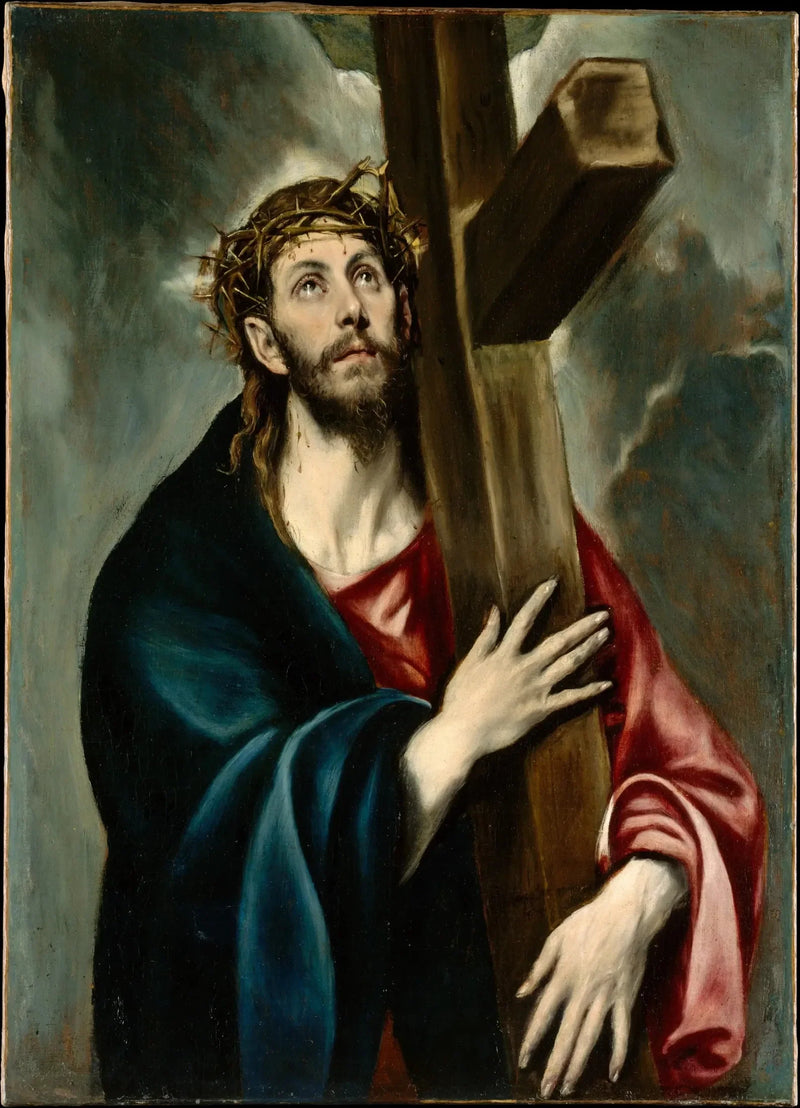 The Christ carrying the cross - El Greco