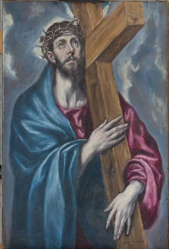 The Christ portant la croix - El Greco