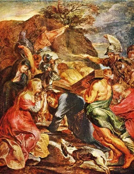 The Christ carrying the cross - Peter Paul Rubens