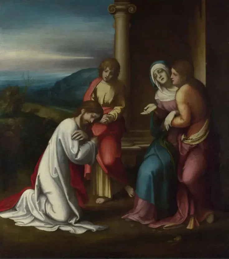 The Christ prenant congé de sa mère - Antonio da Correggio