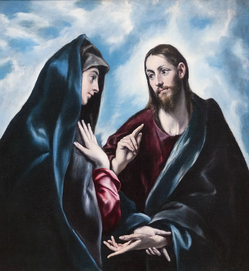 The Christ prenant congé de sa mère - El Greco