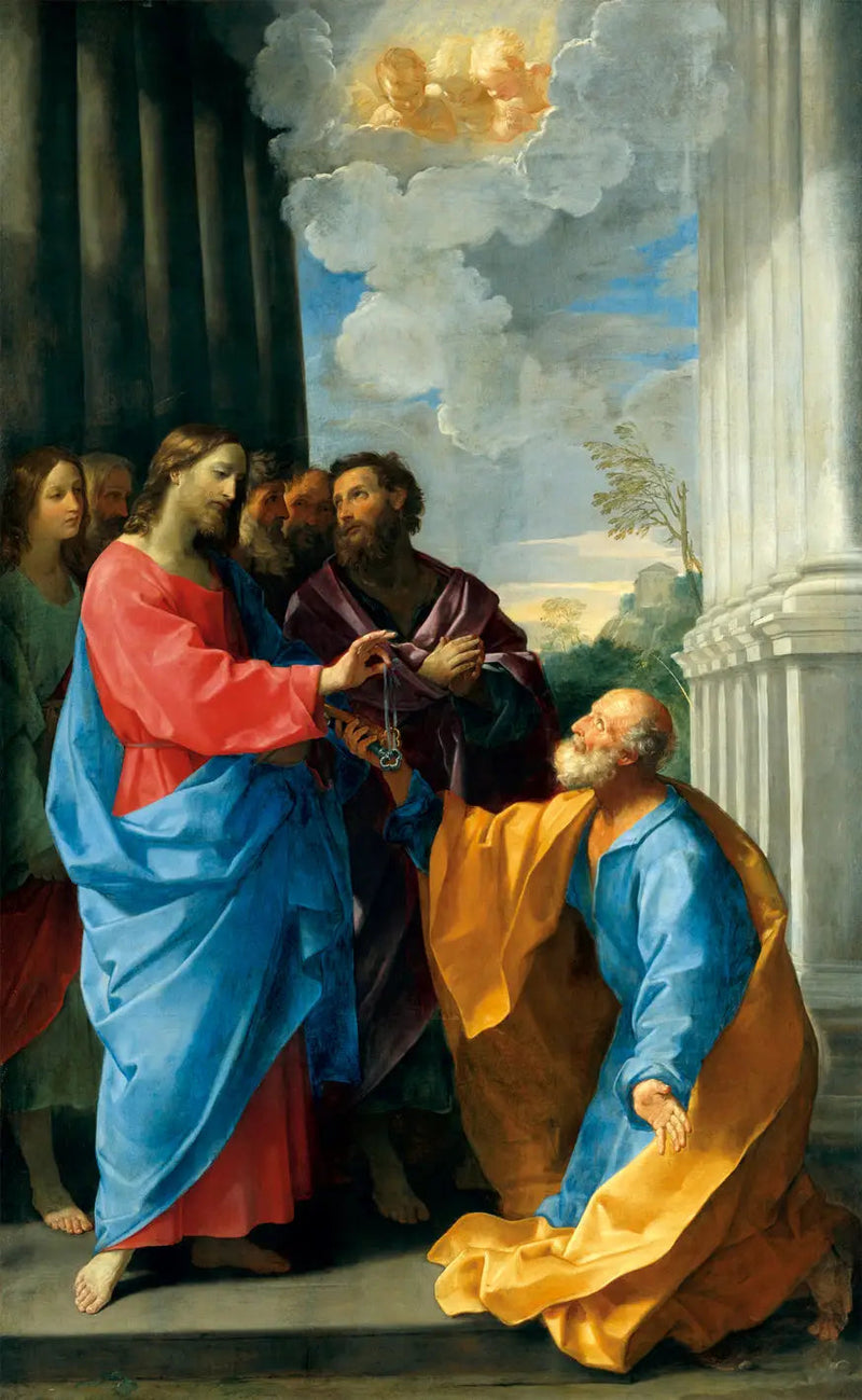 The Christ remettant les clés à saint Pierre - Guido Reni