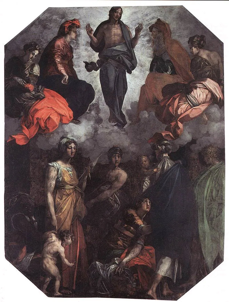 The Resurrected Christ in Glory - Rosso Fiorentino
