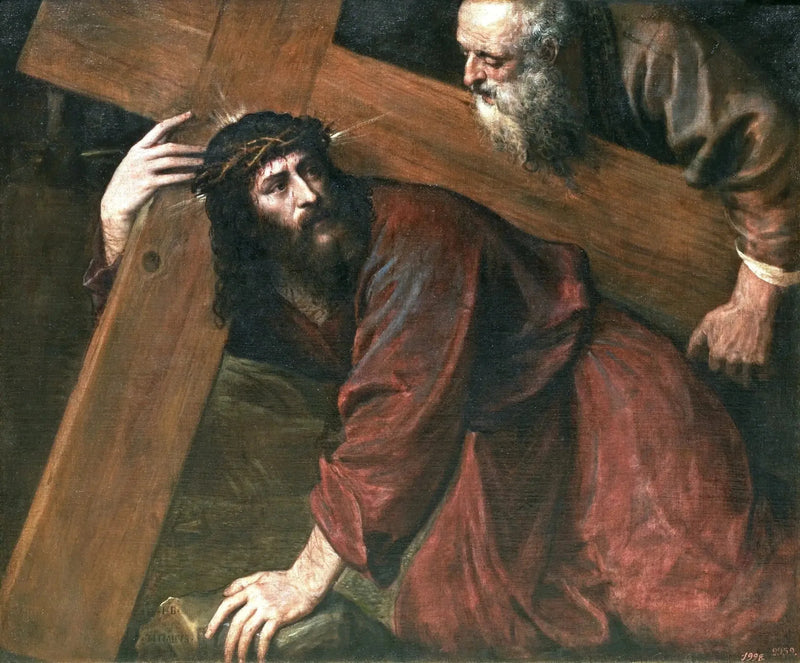 The Christ on the Way to Calvary - Titian