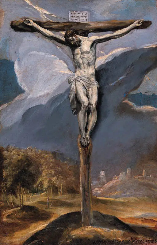 The Christ on the Cross - El Greco