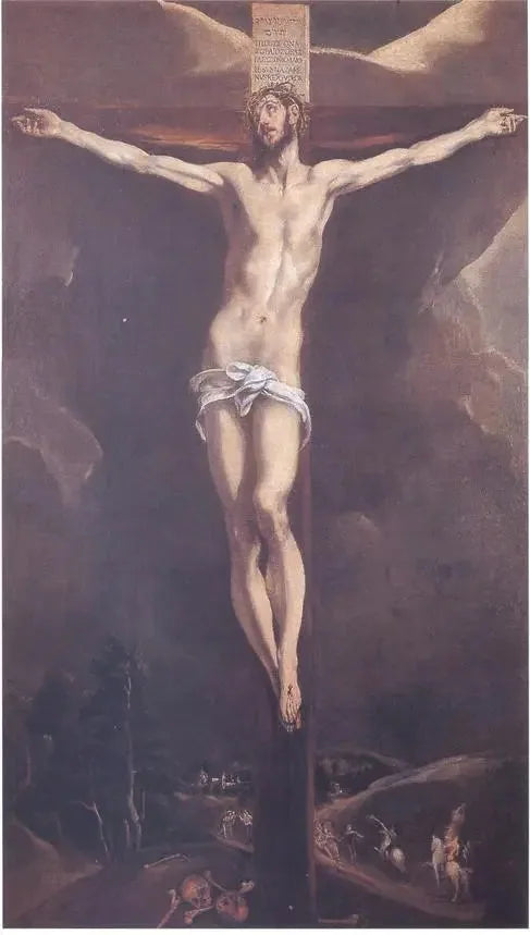 The Christ on the Cross - El Greco
