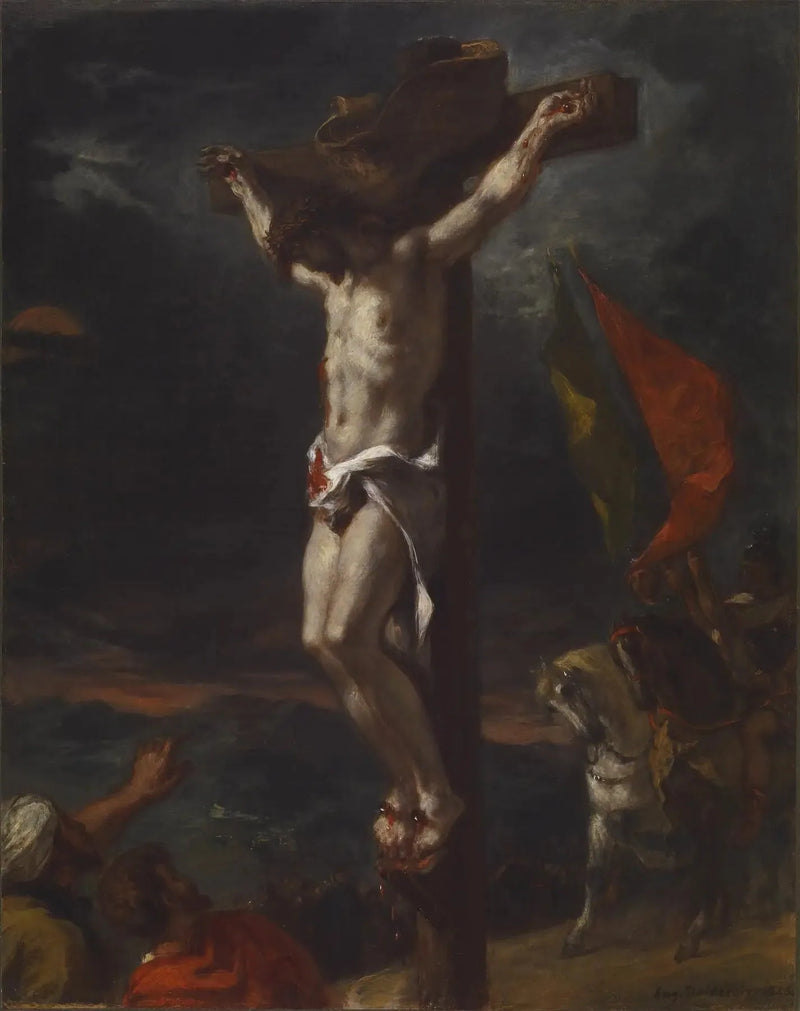 Christ on the Cross - Eugène Delacroix