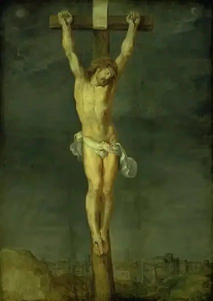 The Christ on the cross - Peter Paul Rubens