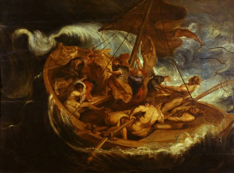 The Christ on the Sea of Galilee - Peter Paul Rubens
