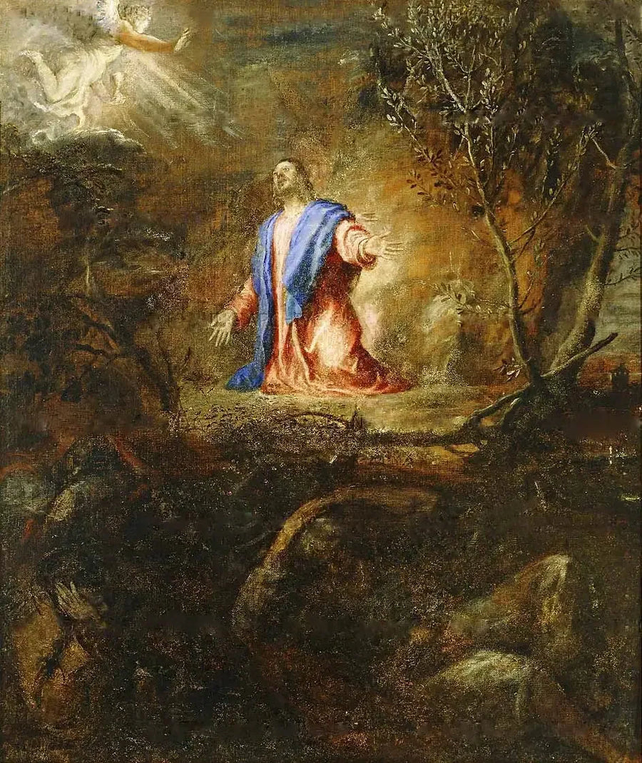 The Christ on the Mount of Olives - Titian