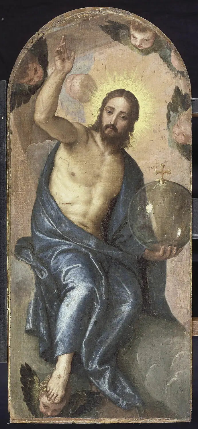 The Christ holding the globe of the world - Paul Véronèse