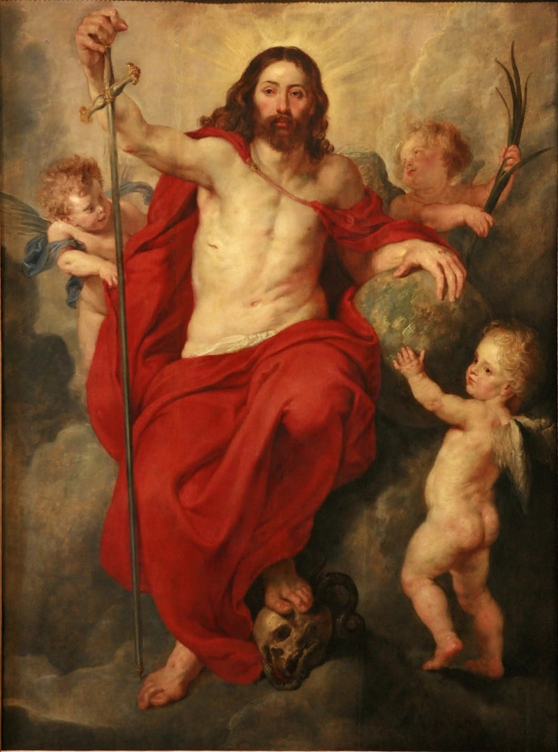 The triumphant Christ over Death and Sin - Peter Paul Rubens