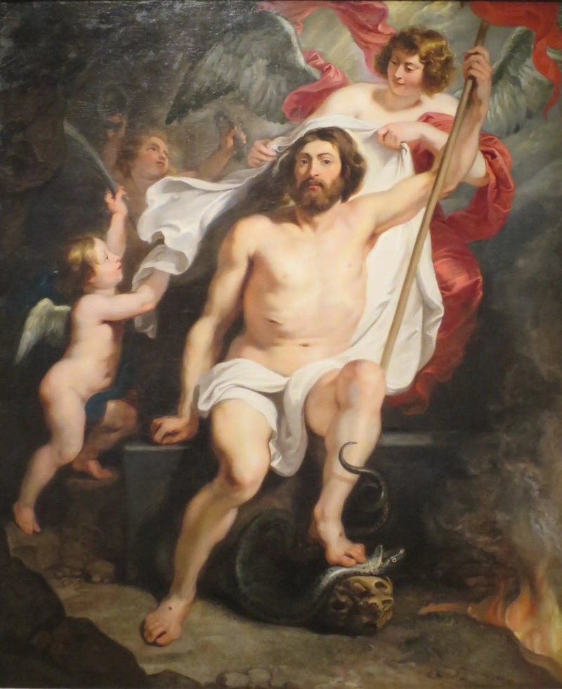 The Christ Triumphant over Sin and Death - Peter Paul Rubens
