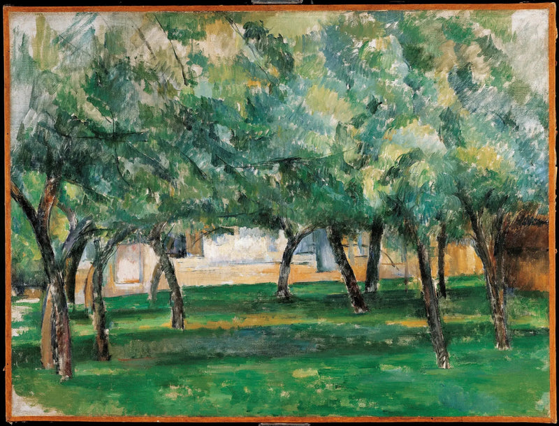 The Norman Enclosure (Hattenville) - Paul Cézanne