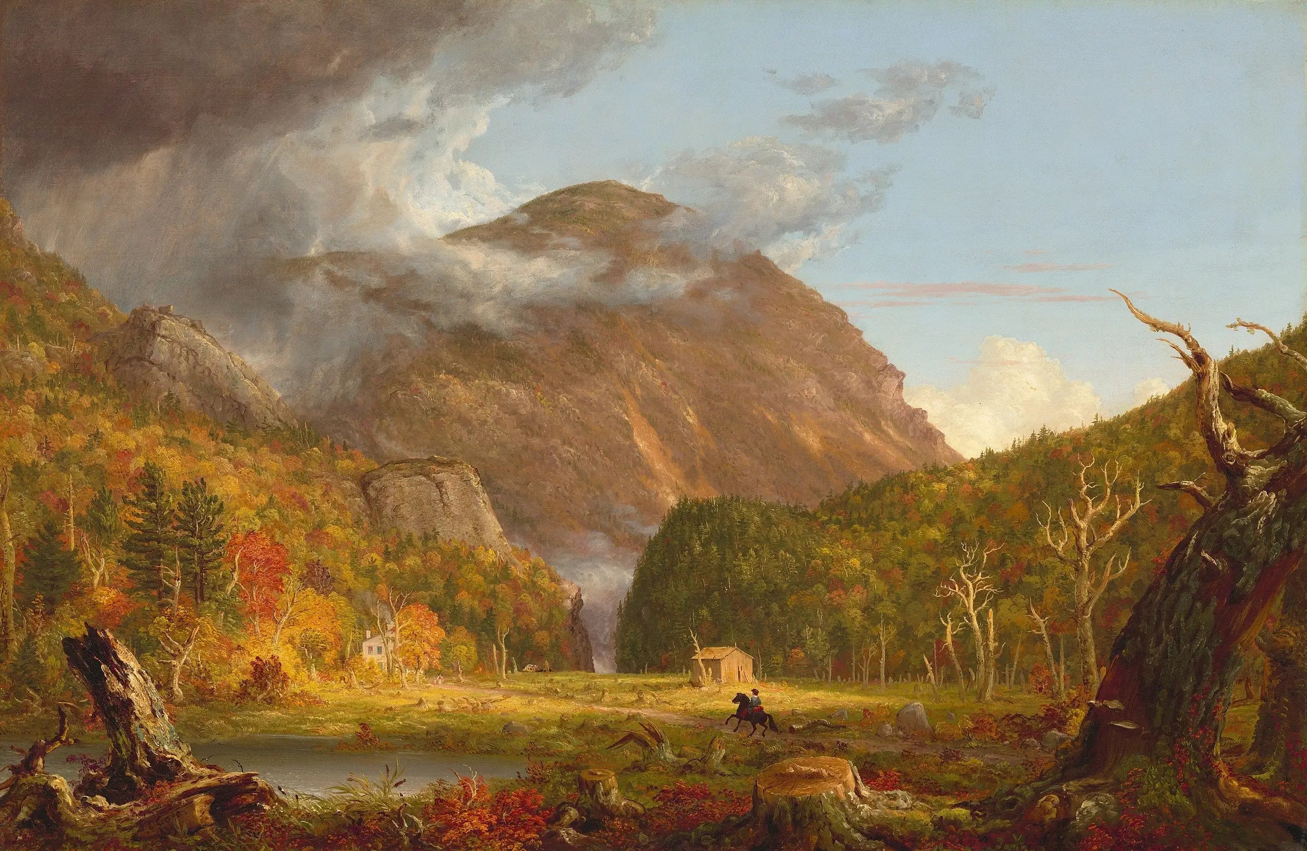 Le Col des Montagnes Blanches - Thomas Cole - Alpha Reproduction