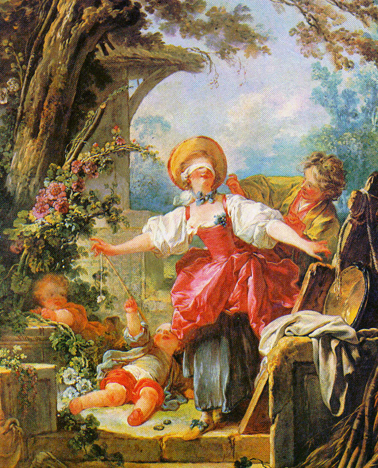 The Blind Man's Buff - Jean-Honoré Fragonard