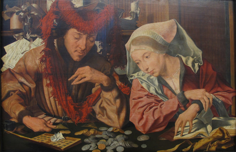 The Tax Collector and His Wife - Marinus van Reymerswale