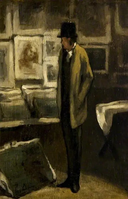 The Print Collector - Honoré Daumier